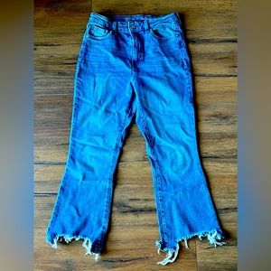 No Boundaries Distress Wide Leg Jeans